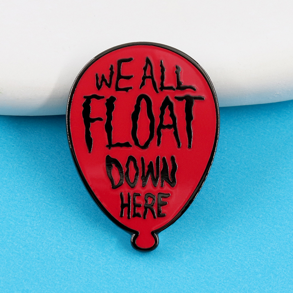 1pc Red Balloon Horror Movie E - Embroidery Bali 评论和价格