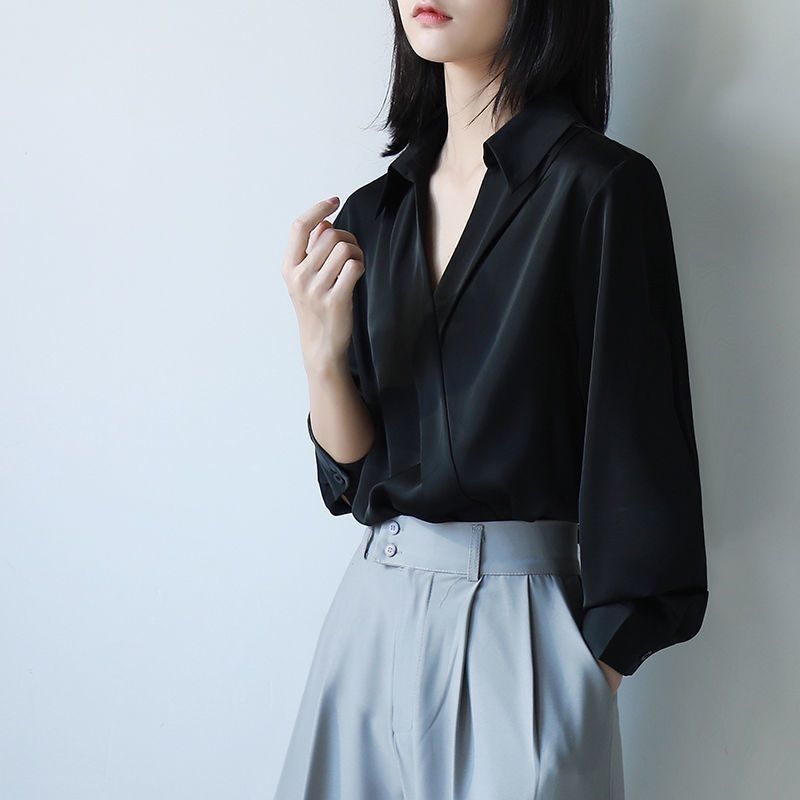 Gidyq Women Black Chiffon Shir - Embroidery Online 评论和价格