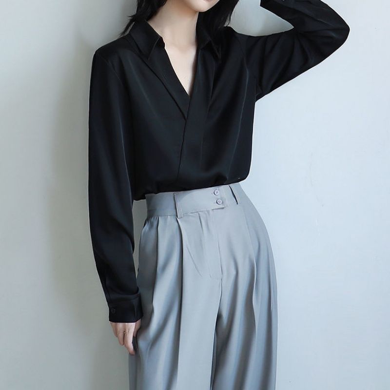 Gidyq Women Black Chiffon Shir - Embroidery Online 评论和价格