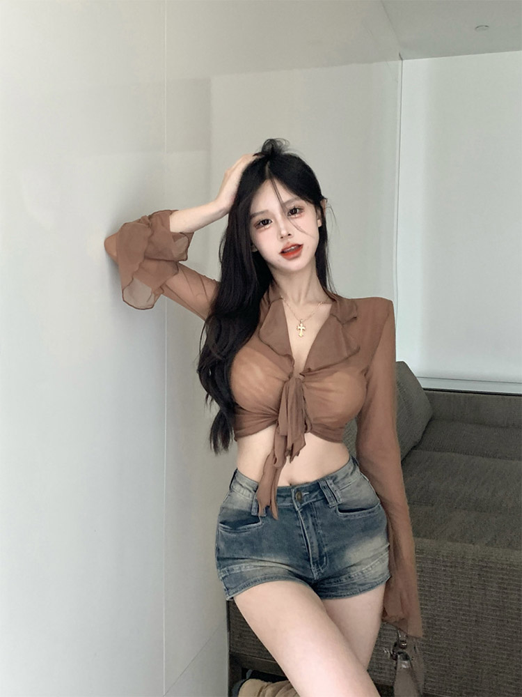 Long Flare Sleeve Blouses for  - Embroidery Online 评论和价格
