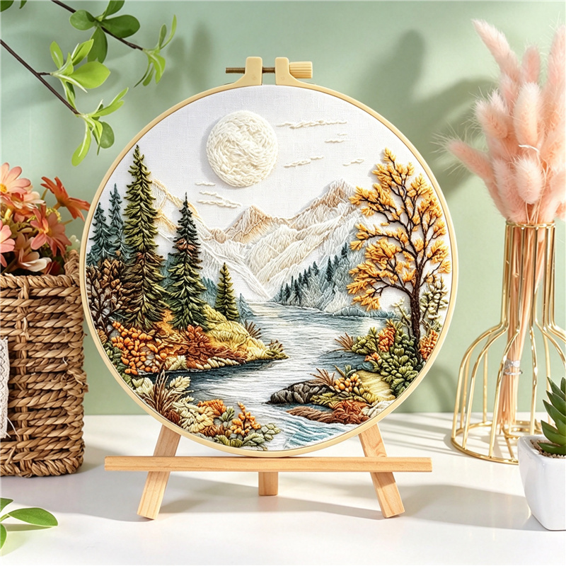 DIY Hand Embroidery Kit for Be - Embroidery Meaning 评论和价格
