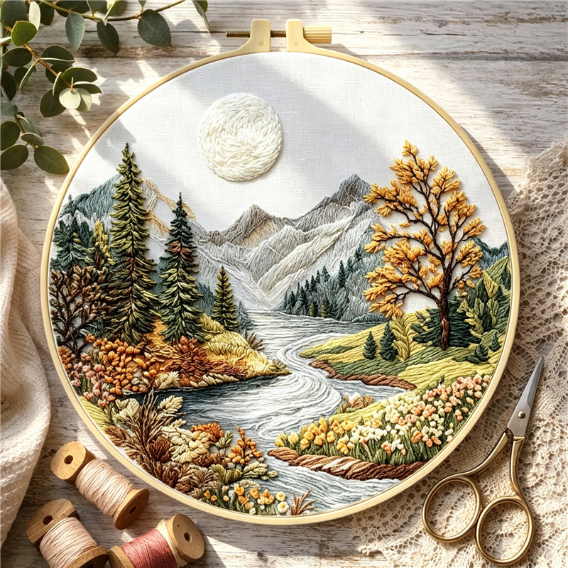 DIY Hand Embroidery Kit for Be - Embroidery Meaning 评论和价格