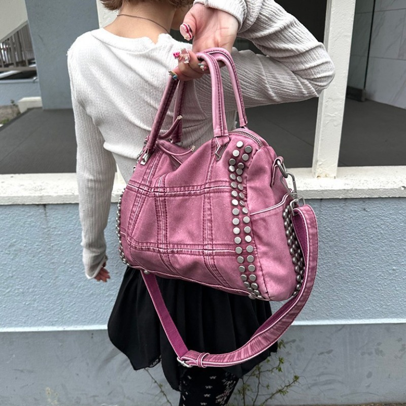Large Capacity Crossbody Bags  - Embroidery Meaning 评论和价格