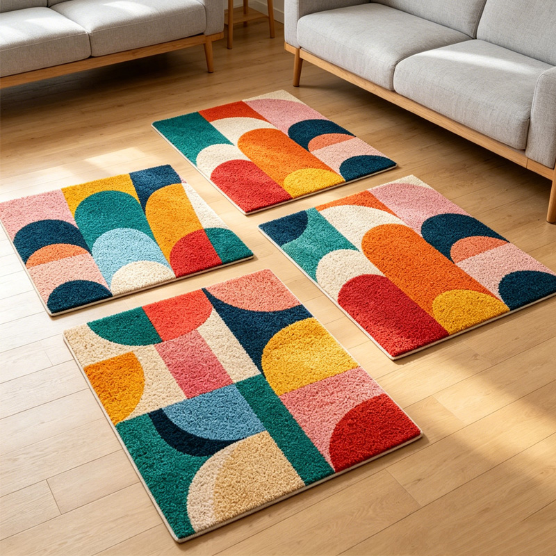 Colorful Geometric Pattern Car - Embroidery Meaning 评论和价格