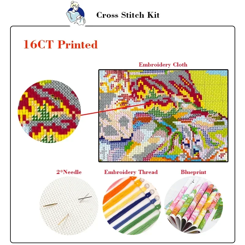 Joy Sunday Cross Stitch Kit Co - Embroidery Meaning 评论和价格