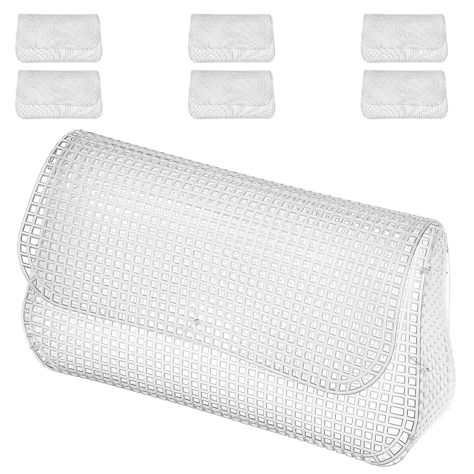 7pcs Flexible Cuttable Plastic - Embroidery Bag 评论和价格