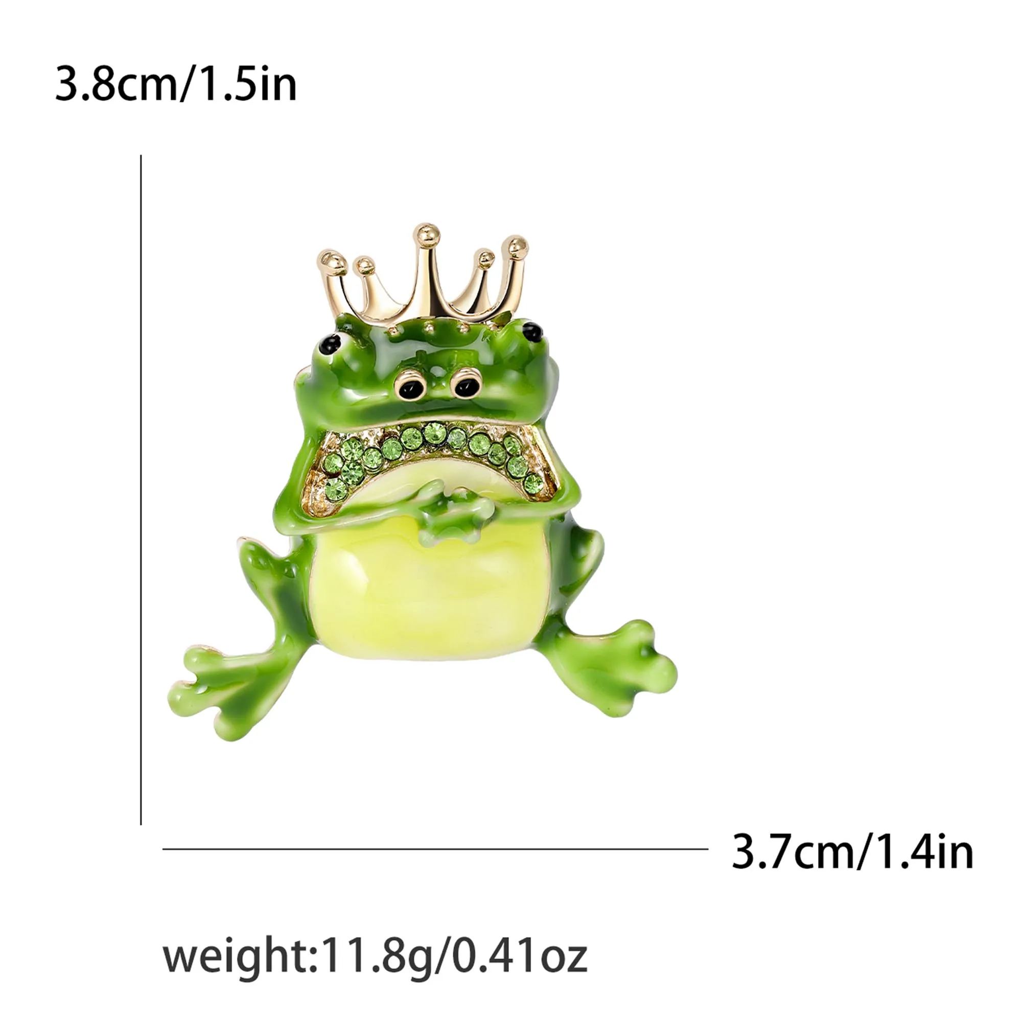 Enamel Frog Brooch for Women U - Embroidery Bali 评论和价格