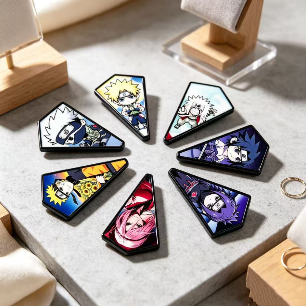 7pcs Cute Cartoon Anime Enamel - Embroidery Reddit 评论和价格