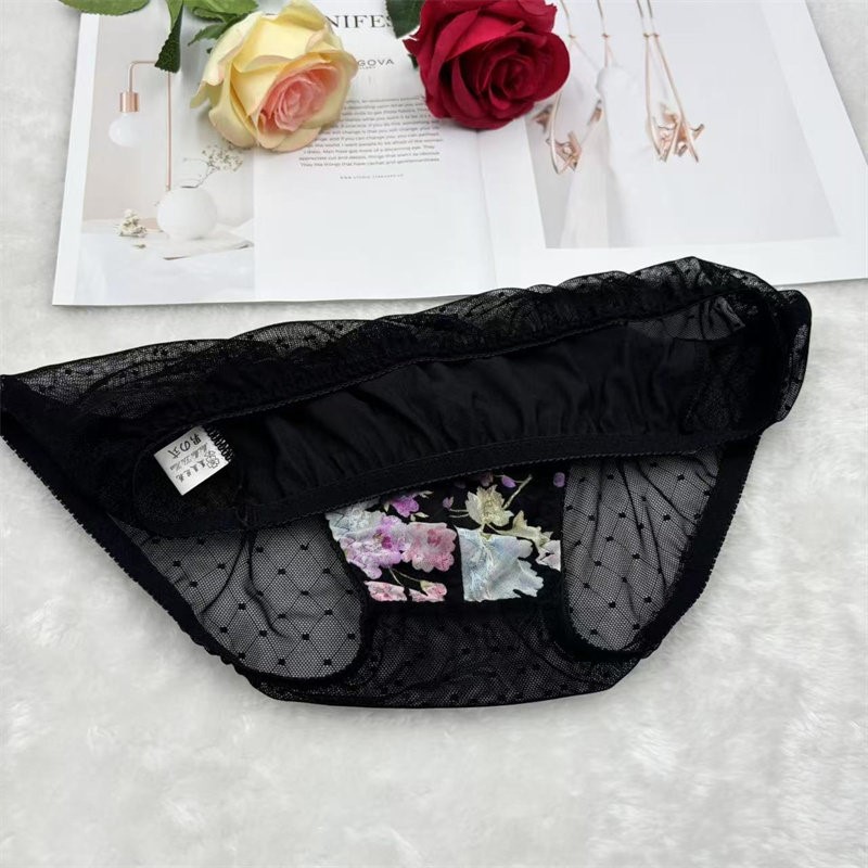 Man's Flower Embroidery Sexy P - Embroidery Bag 评论和价格