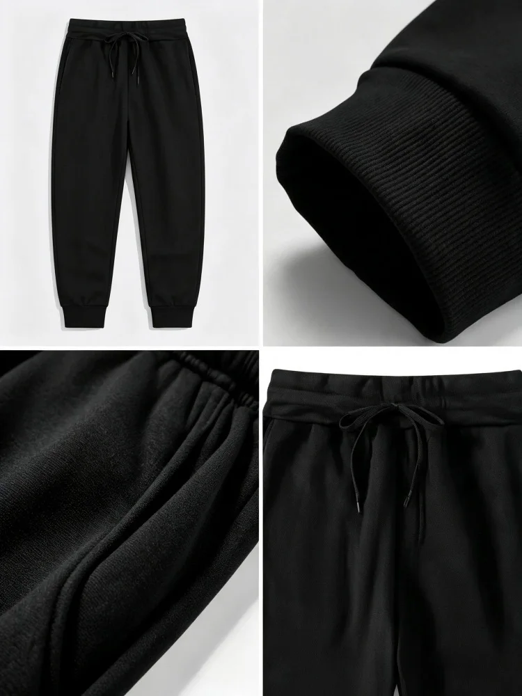 Thick Fleece Lined Black Men's - Embroidery Online 评论和价格