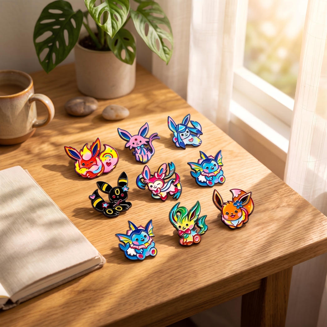 Cartoon Colorful Eeveelution L - Embroidery Reddit 评论和价格